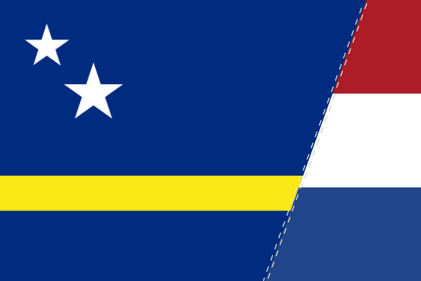 Curaçao × Netherlands mixed flag